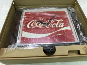 【056】＝新品保管品＝コカ・コーラ　シチズン掛け時計　昭和レトロ　★希少の一品★