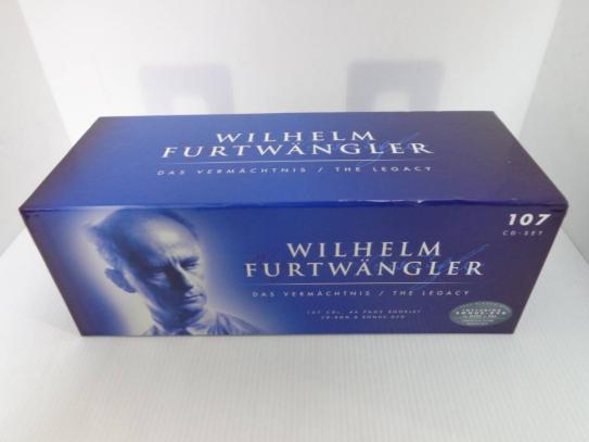 CD-BOX】Wilhelm Furtwangler: the Legacy/フルトヴェングラー107枚組
