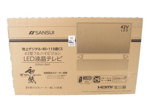 未使用 SANSUI サンスイ SDN42-BW1 42V型 フルハイビジョン LED 液晶