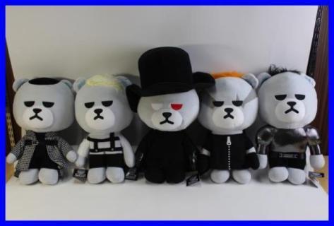 ☆【美品】KRUNK×BIGBANG MONSTER BIGぬいぐるみ 全5種セット 【公式通販】