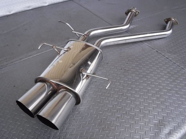 I】社外 砲弾マフラー ワゴンR スティングレー MH23S ターボ 中古品