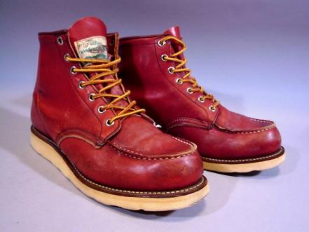 レッドウィング　アイリッシュセッター　犬タグ 8875 8.5E 幻の表犬タグ!!REDWING 1996年製 極上革質 8875 8E オロラセット 赤茶
