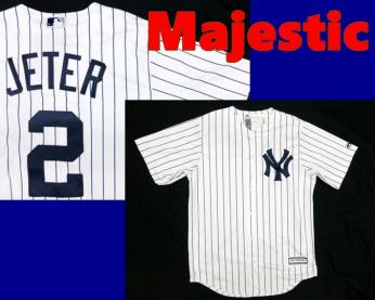 マジェスティック 新品 マジェスティック NYヤンキース ジーター