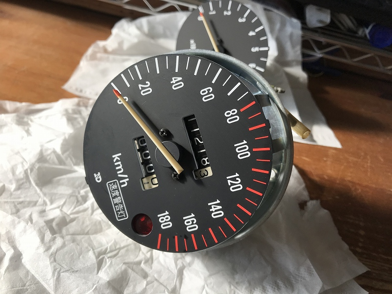 ホンダCB750エクスクルーシブ/カスタム タコメーター スピードメーター