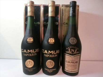 018☆古酒・未開栓 CAMUS カミュ ナポレオン 40％ 700ml 3本