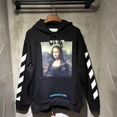 18ss オフホワイト モナリザ パーカー OFF WHITEオーバーサイズパーカー