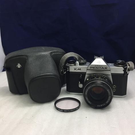 【定番，大人気】 Pentax 一眼レフカメラ KM レンズ SMC PENTAX 1.8/55 btbt-h(ペンタックス)｜売買されたオークション情報、yahooの商品情報をアーカイブ公開 - オークファン マニュアルフォーカス