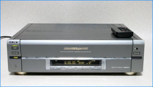 SONY Hi8/S-VHS Wデッキ【 WV-SW1 】おまけリモCD説保証付完動品