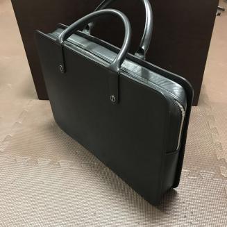美品 ダンヒル センチュリーマン シングルビジネスバック OU8010A 黒 