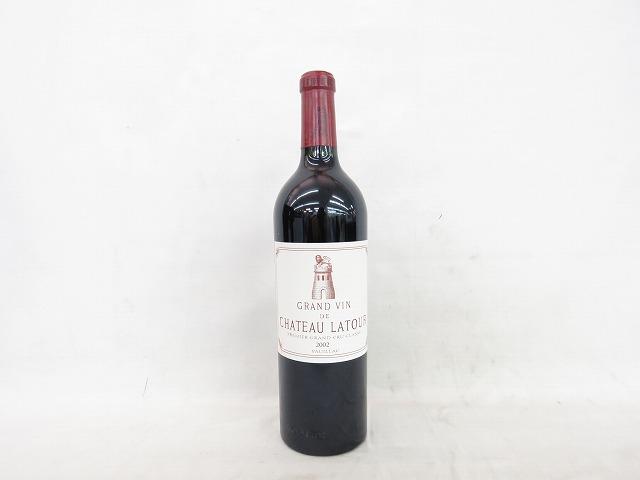 未開栓】CHATEAU LATOUR シャトー・ラトゥール 2002 赤 ワイン 750ml