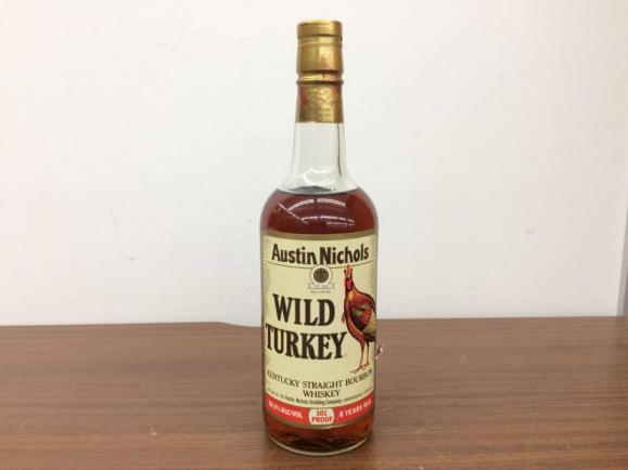 8年 旧ボトル ワイルドターキー 750ml 50.5％ TURKEY バーボン WILD