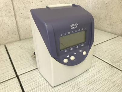 SEIKO セイコー QR-340 タイムレコーダー 現状品