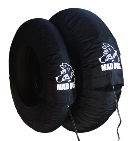 MAD DOGタイヤウォーマー Black F120/R180-200 YZF R1 R6 CBR1000RR