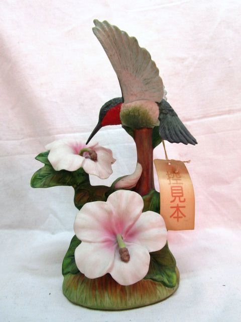 セト・ノベルティ□鳥 花と密とカワセミ 瀬戸 陶芸 【公式通販】