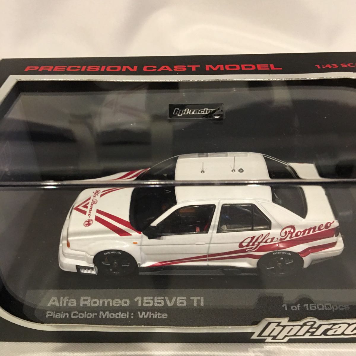 HPI Racing Alfa Romeo 155 96ITC 1⁄43 Martini White Diecast