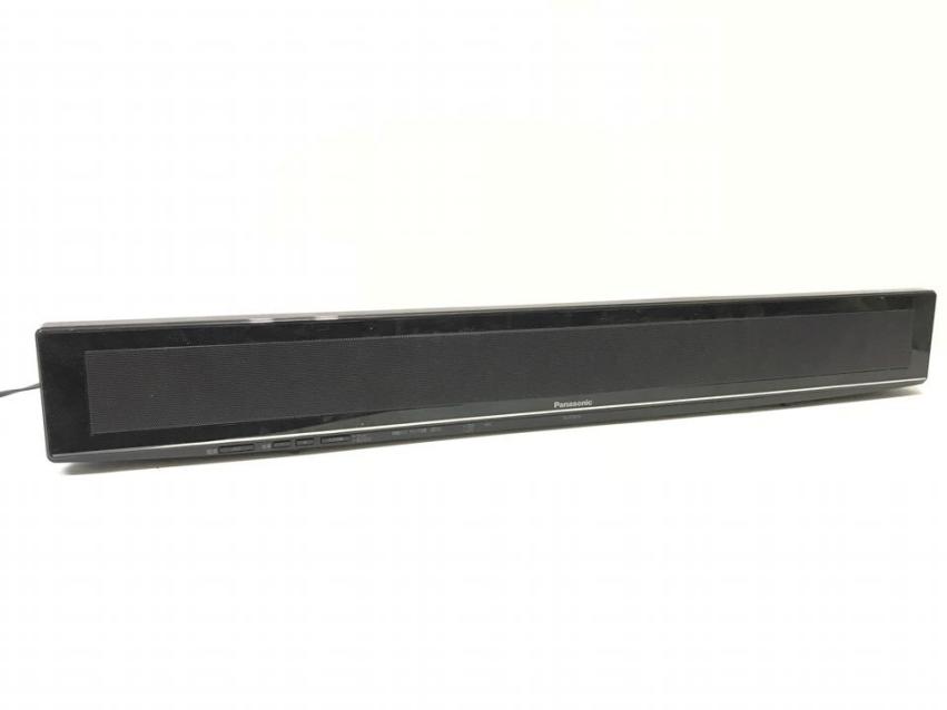 M040208 Panasonic/パナソニック スピーカー シアターバー SC-HTB10 ウーハー 映画 約幅800mm×高さ108mm×奥行58mm 黒 2010年製