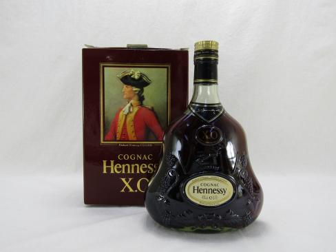 ◆◆未開栓 1円スタート ヘネシーXO グリーンボトル 金キャップ コニャック ブランデー 洋酒 内容量700ｍｌ アルコール分40度数 箱付き◆◆