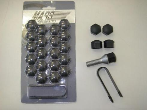  輸入車用ブラックボルトキャップ２０ヶ入り １７ＨＥＸ(社外品)｜売買されたオークション情報、yahooの商品情報をアーカイブ公開 - オークファン 社外品