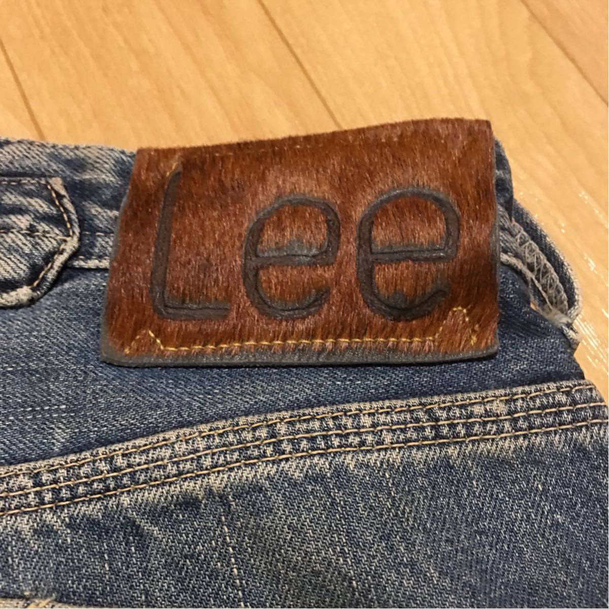 A104☆Lee/リー 1101 COWBOY ヘアオンハイド☆W33☆カウボーイ☆赤耳 