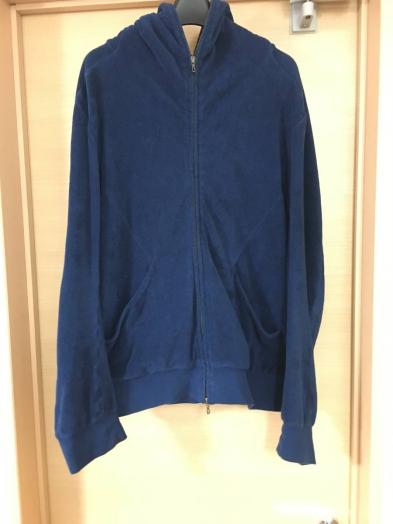 2025，新作登場 KAZUYUKIKUMAGAI ATTACHMENT アタッチメント ソフトパイルジップアップパーカー size:3 ブルー(ジャケット、上着)｜売買されたオークション情報、yahooの商品情報をアーカイブ公開 - オークファン ジャケット、上着