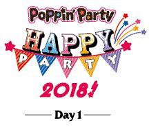 【Bブロック】BanG Dream! 5th☆LIVE Day1:Poppin’Party HAPPY PARTY 2018!- 5/12 バンドリ 5thライブ BD先行チケット1-2枚　_1