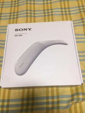 大人気 美品 展示品 SONY SRS-WS1 ウェアラブルネックスピーカー ③
