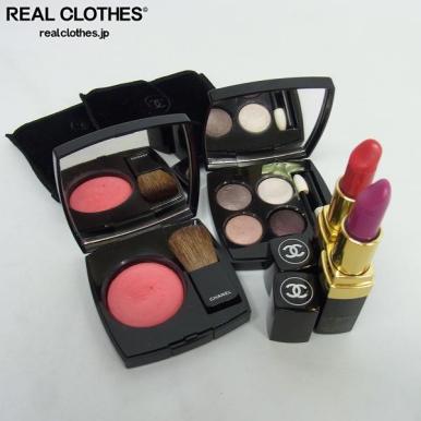 CHANEL/シャネル アイシャドウ/202 チーク/270 リップ/442、454 /4点セット /UP6