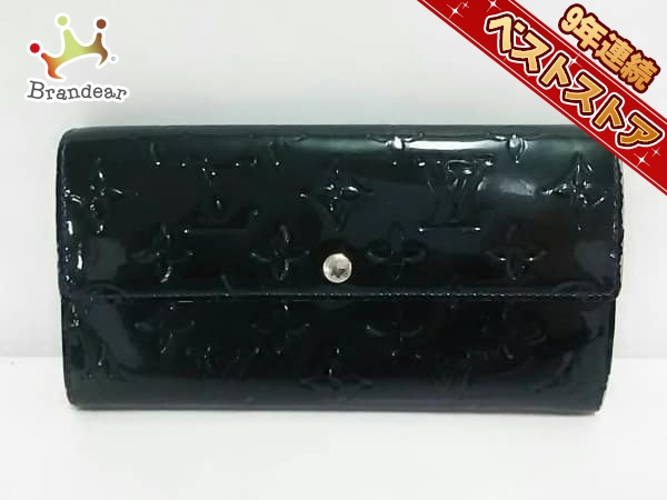 ルイヴィトン LOUIS VUITTON 財布 長財布 パテントレザー（モノグラム 