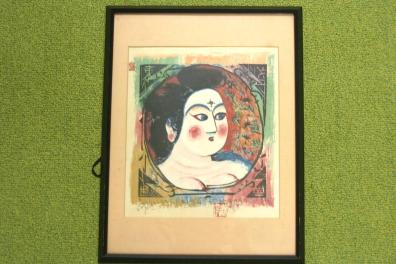 お買い得，豊富な 棟方志功版画額装品１点のみ(木版画)｜売買されたオークション情報、yahooの商品情報をアーカイブ公開 - オークファン 木版画