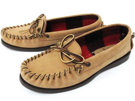 リーガル モカシン シューズ インディアンモカシン 24 ベージュ