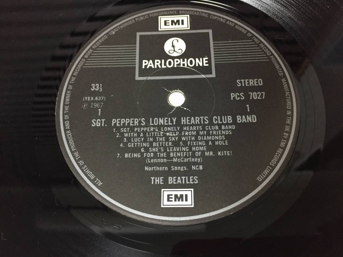 THE BEATLES/ ビートルズ SGT. PEPPER'S LONELY HEARTS CLUB BAND LP