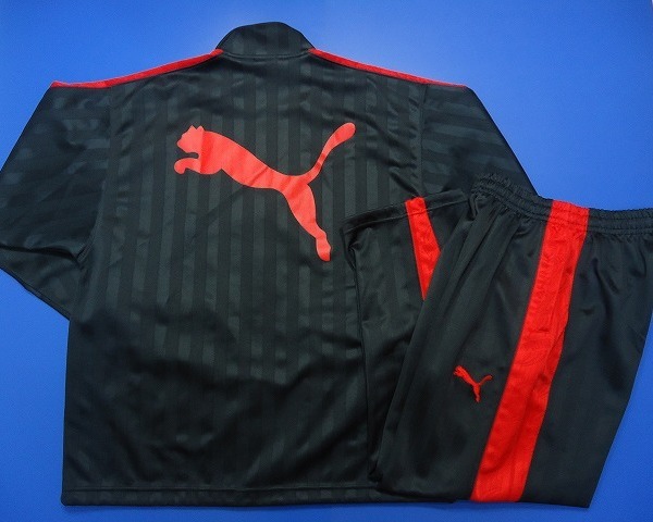 100%新品，お買い得 3330 正規品PUMAプーマジャージ上下セット黒赤SM(プーマ)｜売買されたオークション情報、yahooの商品情報をアーカイブ公開 - オークファン ジャージ