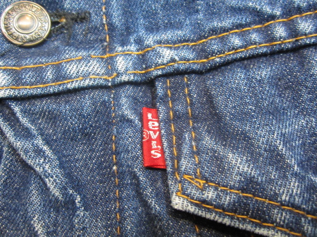 Levis リーバイス 70505 e デニムジャケット Gジャン USA製 38 【公式