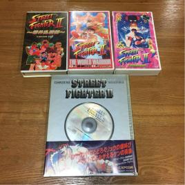  ストリートファイターⅡ CD付きコンプリートファイル VHSゲームビデオ3本セットまとめ売り CAPCOM イラスト集 ダッシュ ゲーメスト(その他)｜売買されたオークション情報、yahooの商品情報をア その他