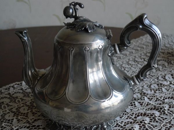 Philip Ashberry & 1870年頃 英国アンティーク シルバープレート製