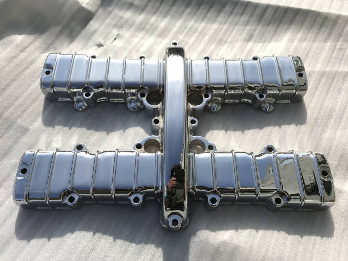 メッキ ヘッドカバー ZR400C 対応 ⁄ 純正 ゼファーχ ゼファー400 