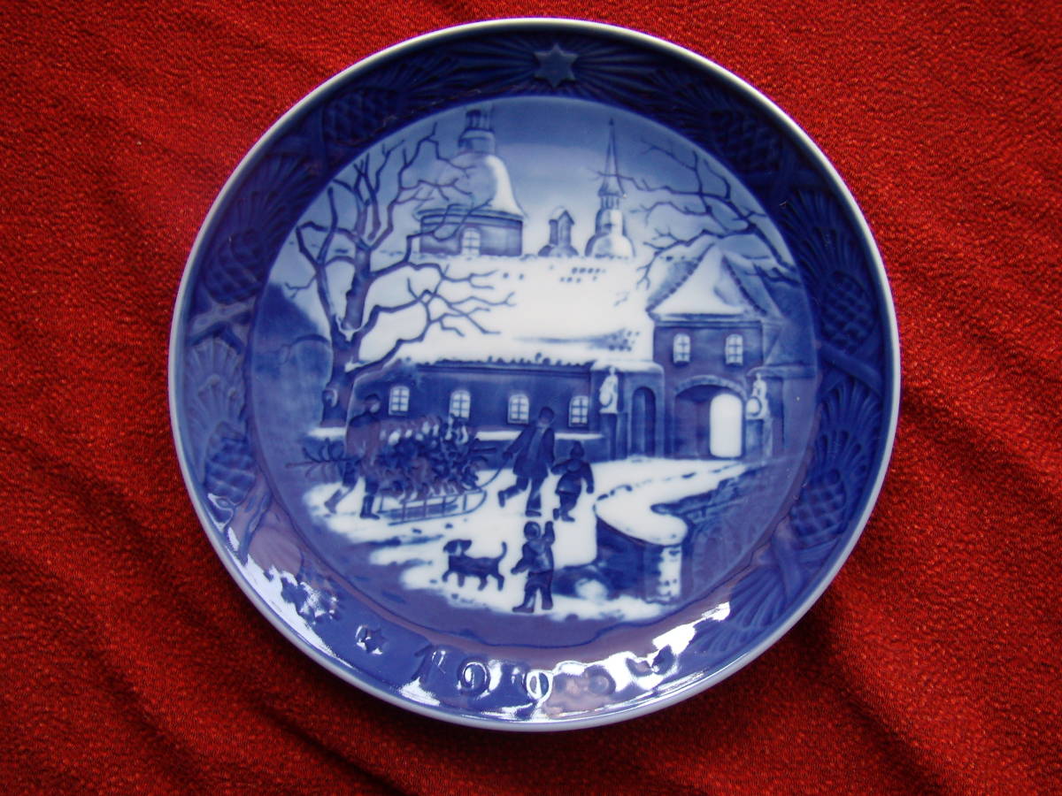 ロイヤルコペンハーゲンイヤープレート1995 ////byw/////