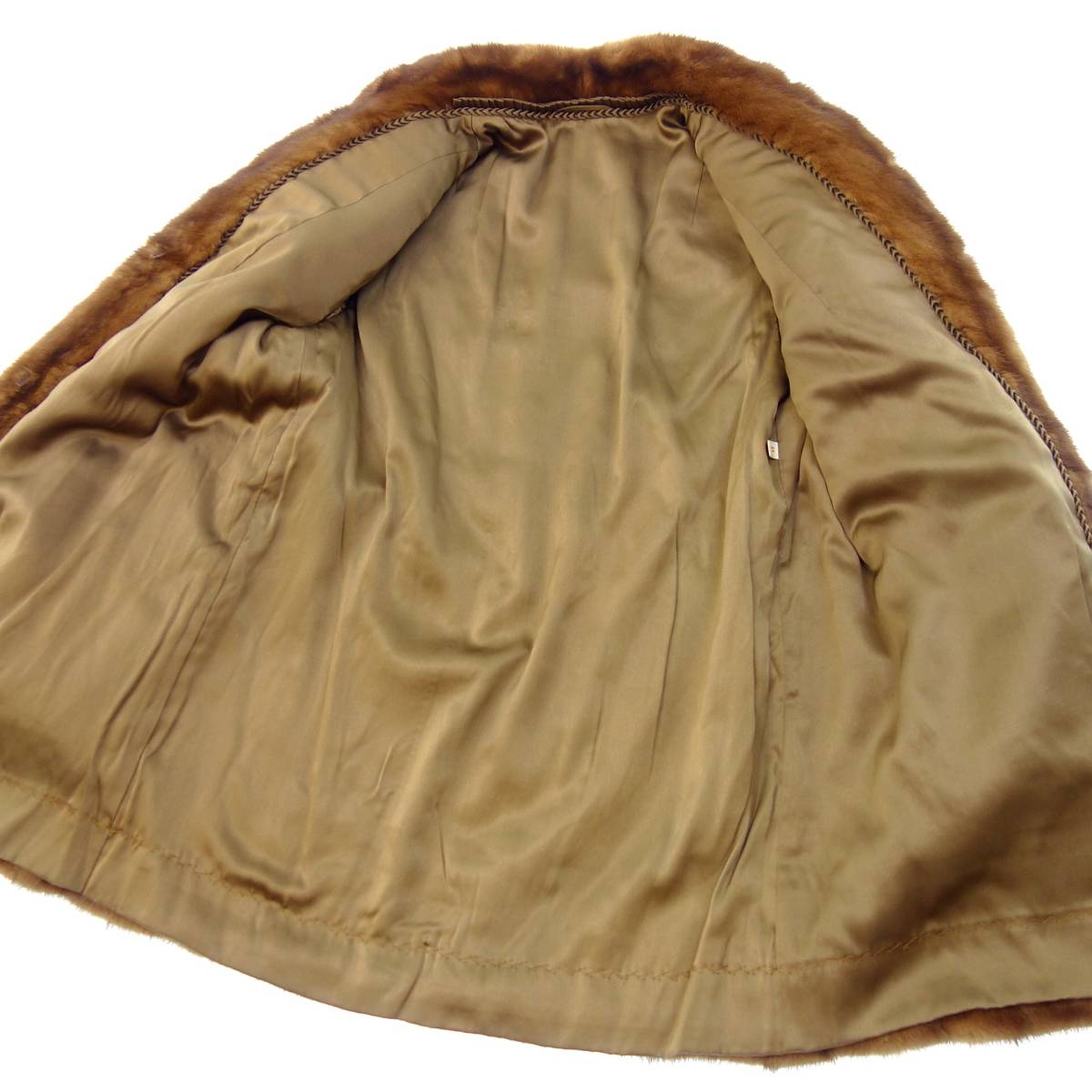 美品◇ ミンク ハーフコート 11 茶 MINK 毛皮 ファー | ARTANGEEL.COM