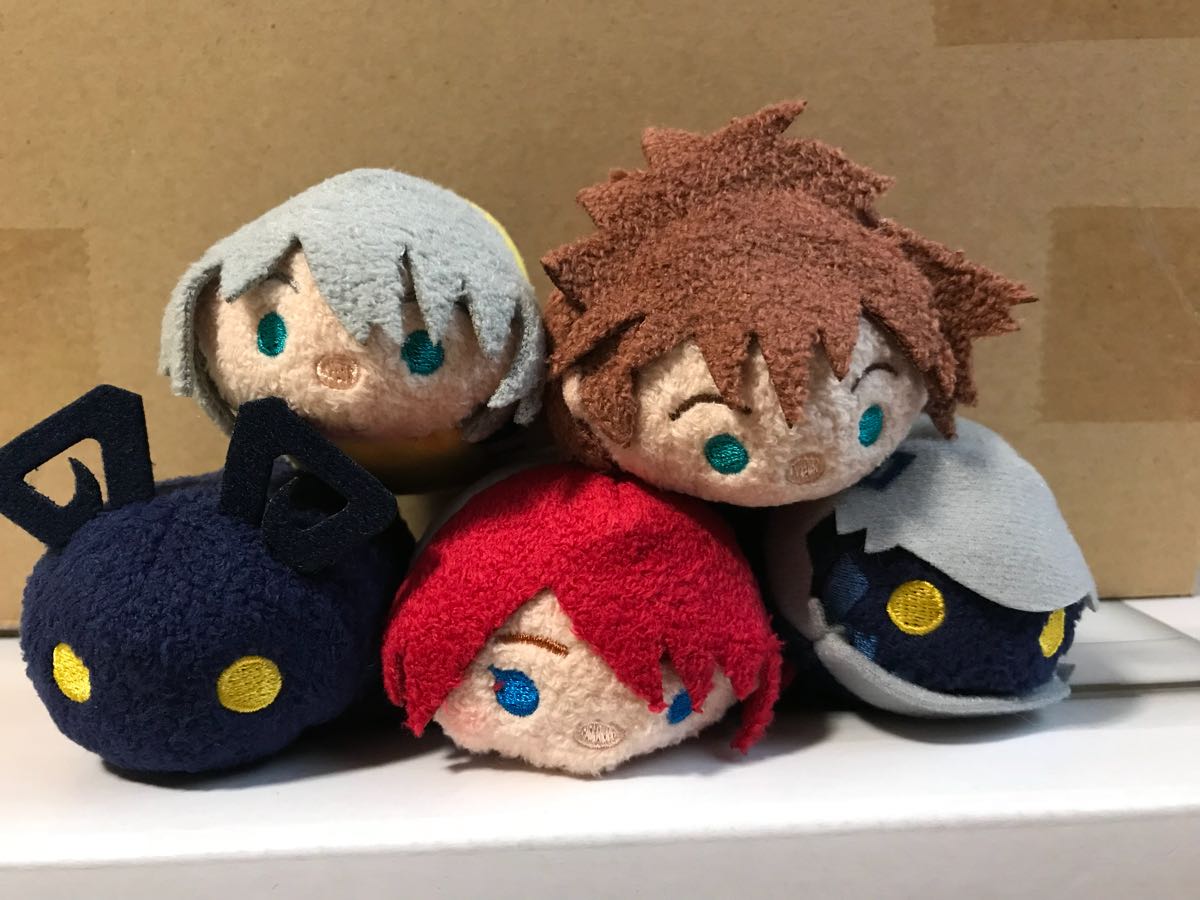 ★ディズニーストア キングダムハーツ KH ツムツム D23 Expo Japan 2018 リク ソラ カイリ ハートレスシャドウ ハートレスソルジャー★