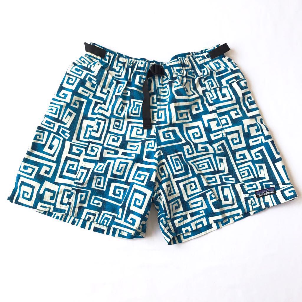 2000年 Patagonia パタゴニア リバーショーツ 廃番 シマアジ柄 L