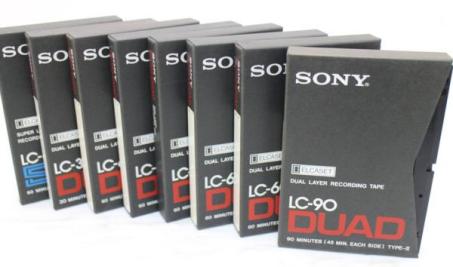 SONY ソニー エルカセット LC-90 SLH/LC-60 LC-30 DUAD 8本 中古