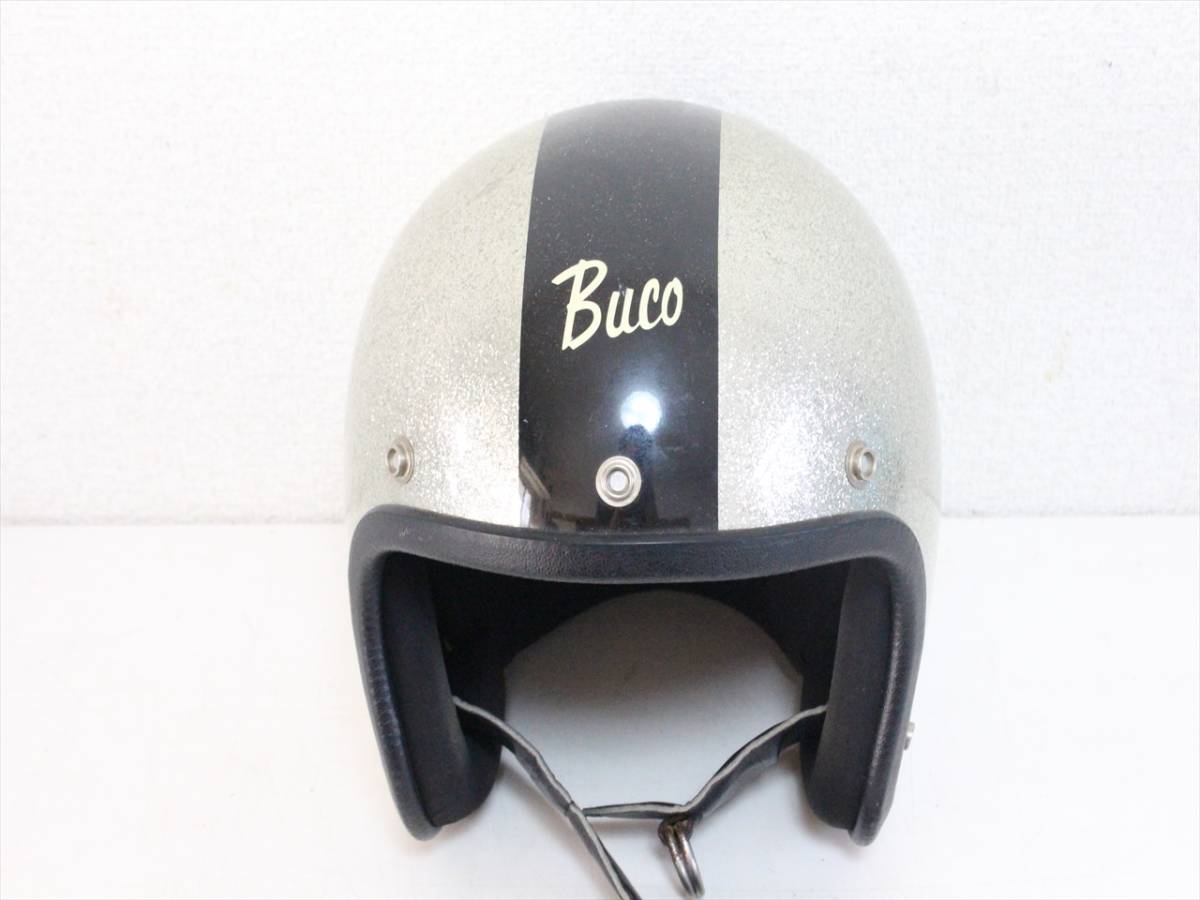 廃盤 Buco ブコ GT トイズマッコイ ヘルメット シルバーメタルフレーク