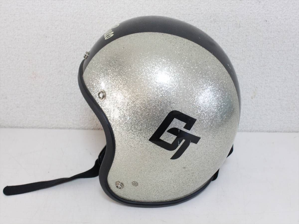 廃盤 Buco ブコ GT トイズマッコイ ヘルメット シルバーメタルフレーク