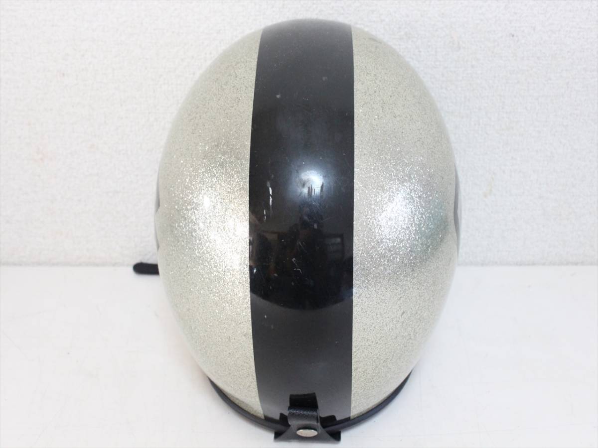廃盤 Buco ブコ GT トイズマッコイ ヘルメット シルバーメタルフレーク