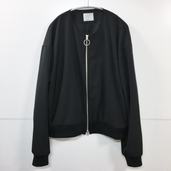 WRAPINKNOT ラッピンノット ジップブルゾン 3 ブラック Wrapinknot 