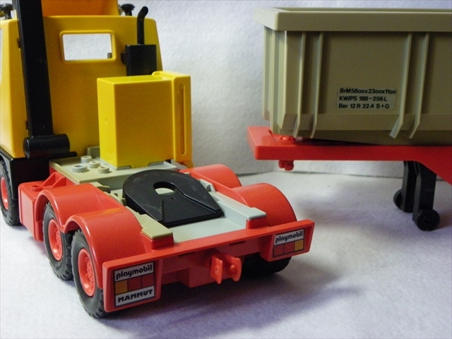 プレイモービル 3141 工事ダンプトラックトレーラー(プレイモービル