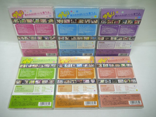 ★中古 難あり Blu-ray アニメ ゆるゆり 全6巻セット ブルーレイ(701366)
