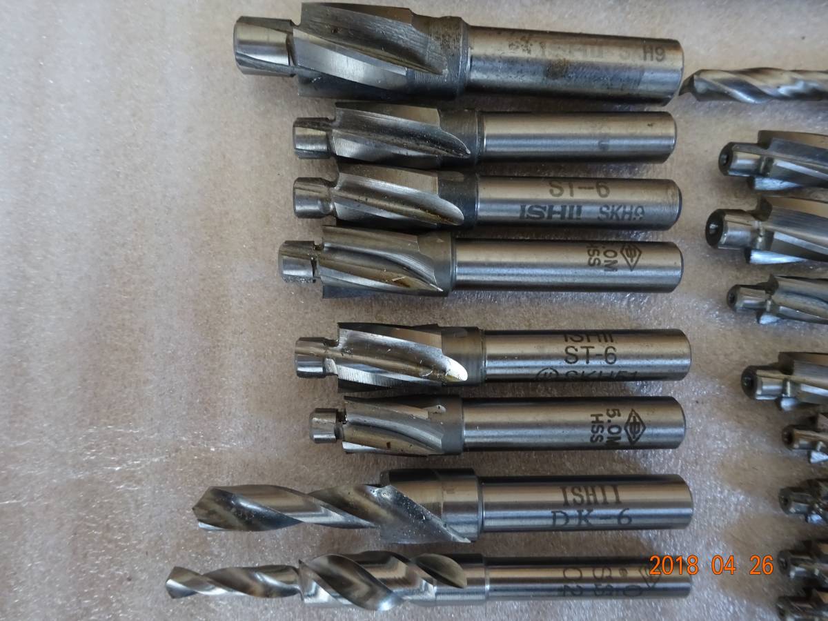 ☆中古☆ドリル付き沈めフライス・ザグリキリいろいろ☆