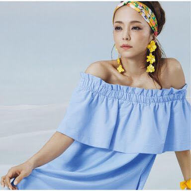 安室奈美恵 着用 新品 H&M Namie Amuro オフショルダー ワンピース