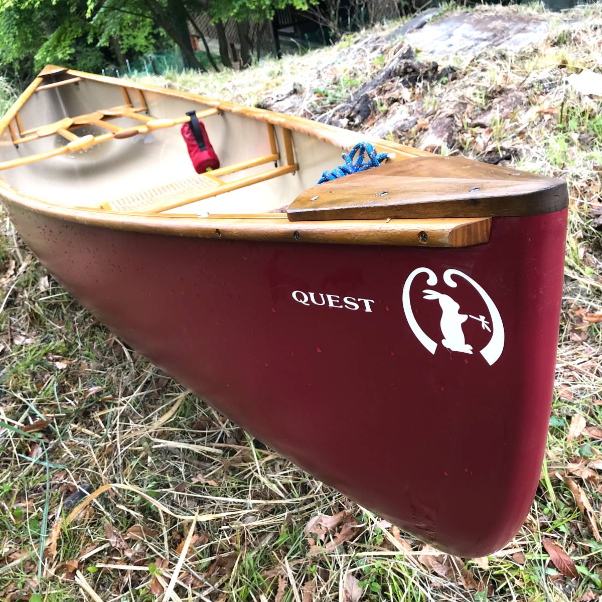 中古 レア物 マッドリバー クエスト MADRIVER QUEST 15ft カナディアン 